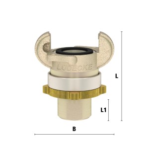 Luedecke SSCI 34 - US-MODY safety female threaded couplings