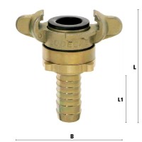 Lüdecke SSGL 19 - Acoplamientos de manguera de garra, c