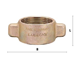 Luedecke UM 34 - Union nuts