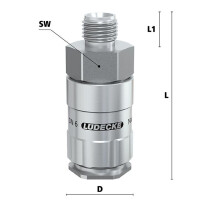 Luedecke ESCBE6 1615 AAB - Series ESCBE DN 6 - Couplings wit
