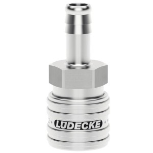 Luedecke ESEG 13 TO - Series ESE DN 7.2 - Couplings with hose barb
