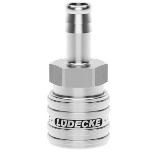 Lüdecke ESEG 6 T - Serie ESE DN 7.2 - Racores con...