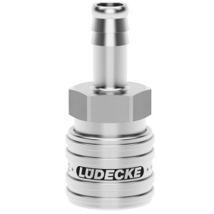 Luedecke ESEG 9 TAB - Serie ESE DN 7,2 - Raccordo con portagomma