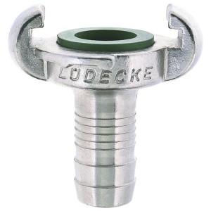Luedecke EKT 19 V - Raccordi per tubi flessibili a ganasce (DIN 3489)