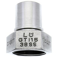 Lüdecke GTI 15-38 SS - Innengewinde-Schlauchstutzen (zweiteilige Verschraubung) für Klemmschaleneinband