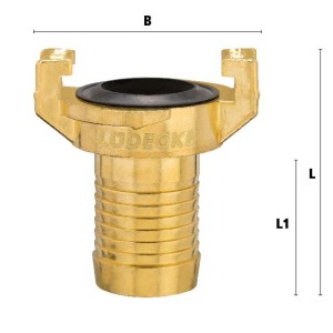 Luedecke GSK 10 - WaterProfi claw hose couplings