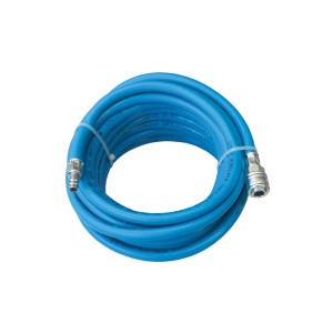 EWO PVC compressed air hose, mounted w. DN 7.2 cplg. +...