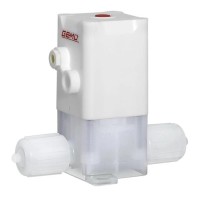 Gemue C50 iComLine Válvula de glo slider