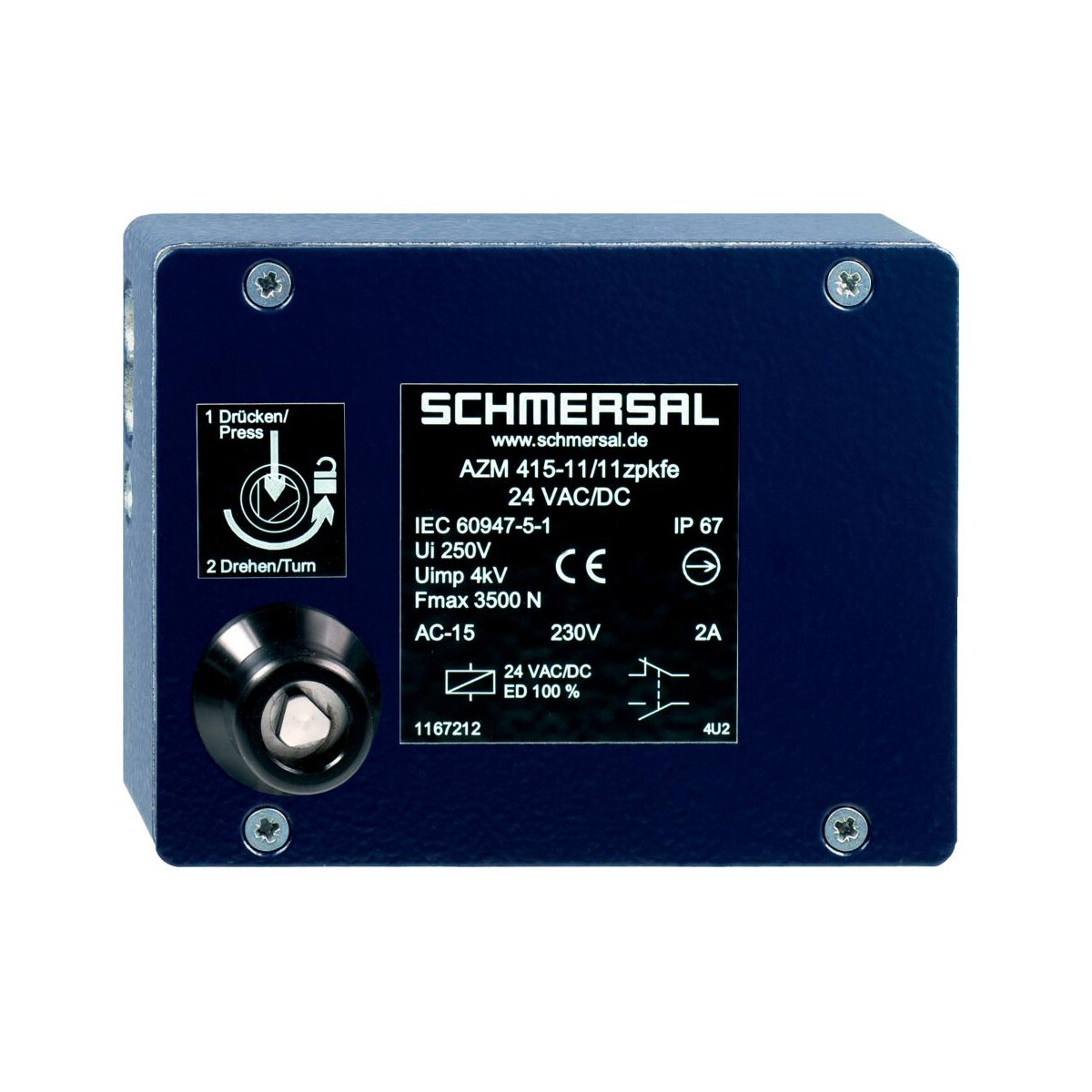 Schmersal AZM 415-11/11ZPKFE 24VAC/DC (101167212)