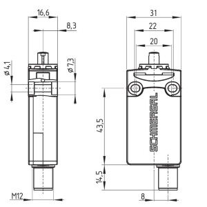 Schmersal PS116-T20-ST-N200 (103010065)