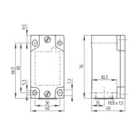 Schmersal MAF 330-11Y-M20 (131160633) 2
