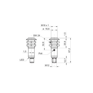 OR18.ZI-NW1P.71O/B013 Détecteurs réflex énergétiques (11157797)