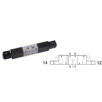 Timmer 5/3 Electroválvula B centr slider