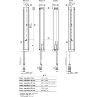 SICK Barriere fotoelettriche per l’automazione MLG-2 MLG50S-2950D10507 (1118952)