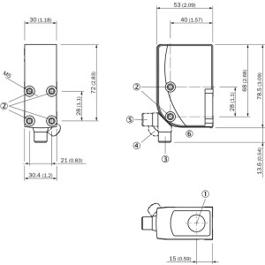 SICK Kontrastsensoren KTX KTX-WBN1142252ZZZZ (1220041)