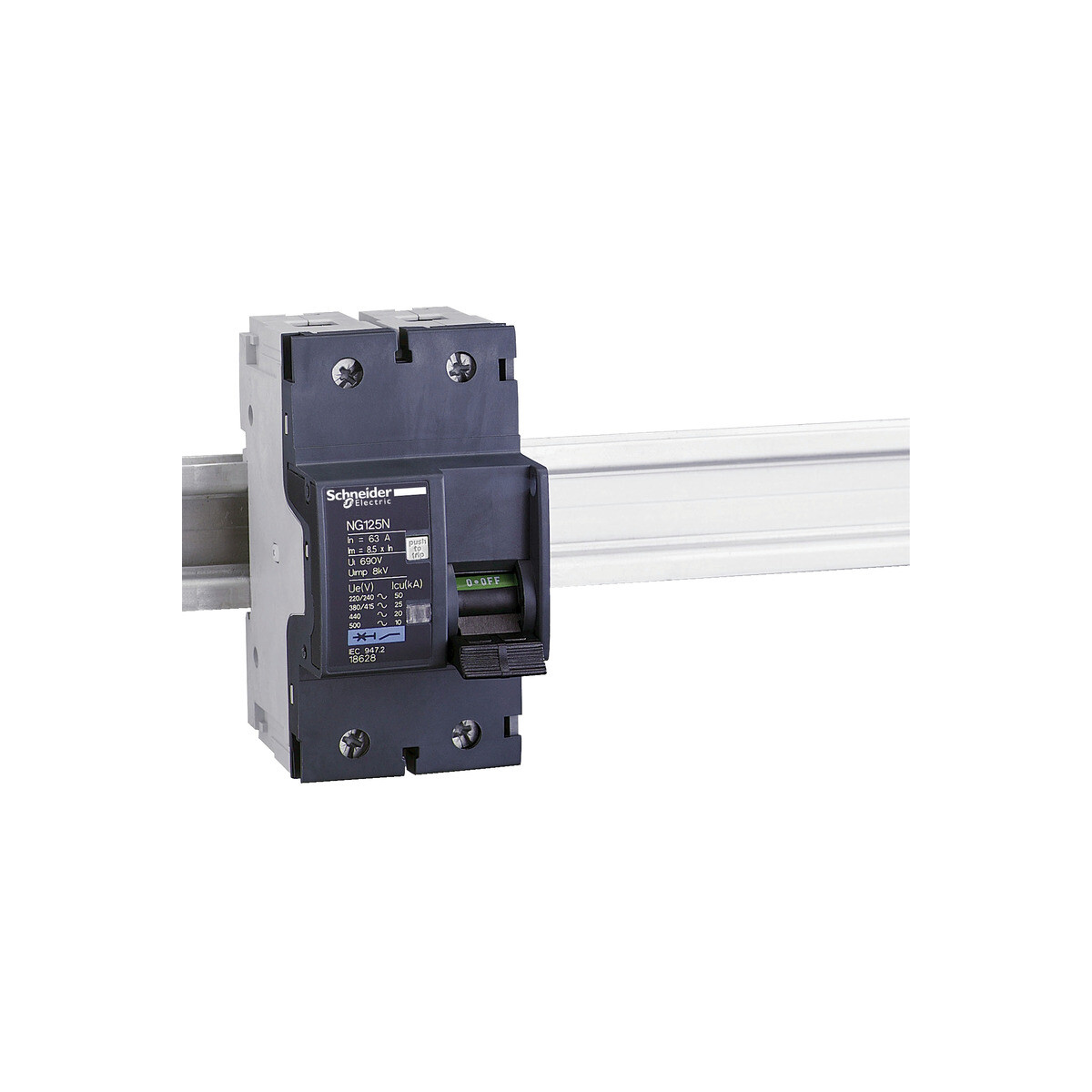 Schneider electric 18627 Leistungsschalter NG125N, 2P, 50A, 