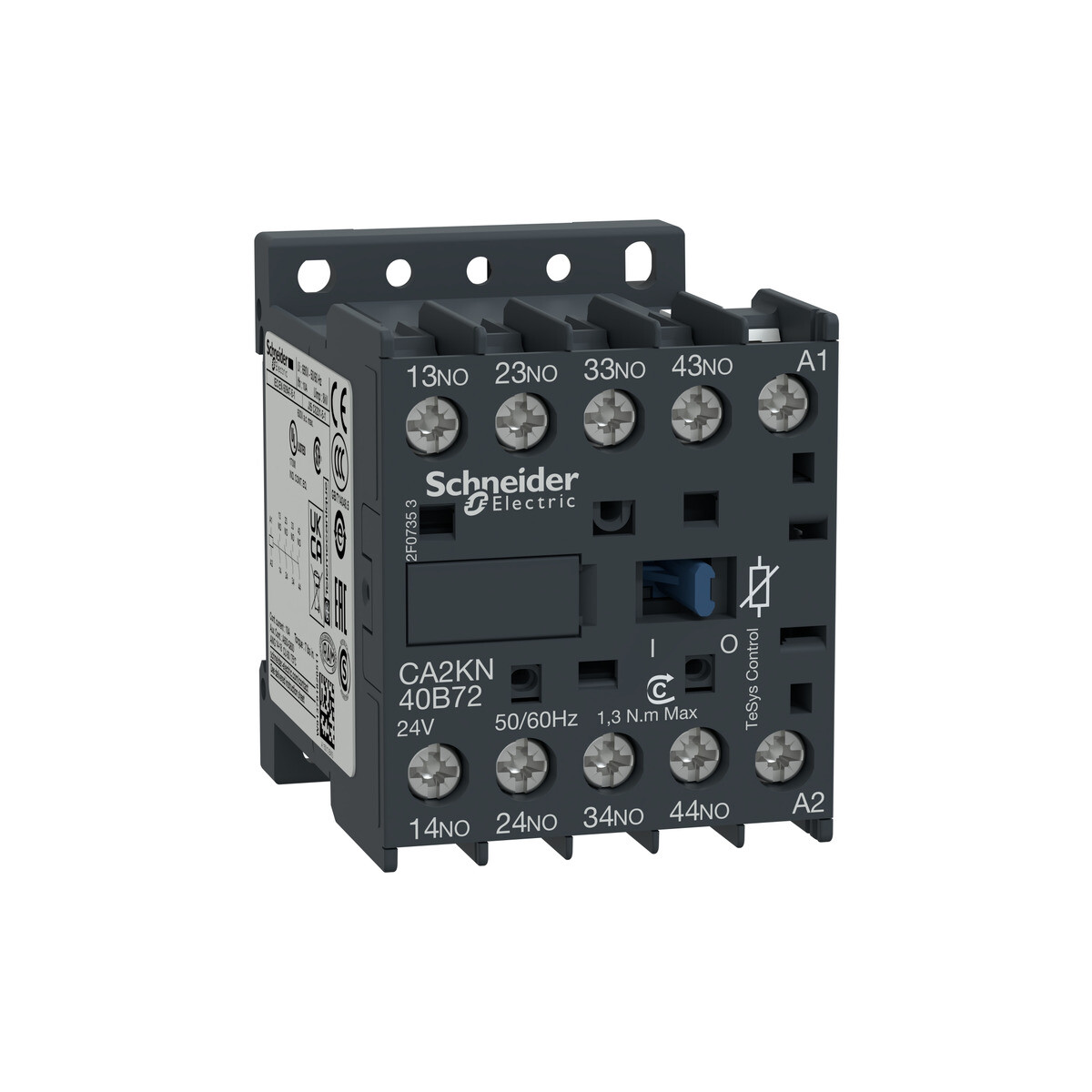 Schneider electric CA2KN40B72 Minicontactor auxiliar - 24V A