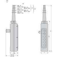 Schneider Electric XACA03H7 Leergehäuse für H&auml