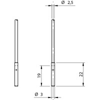 Datasensing AA1/CN-3A Détecteur cylindrique inductif 
