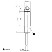 Datasensing FAI4/BN-3A Barrera fotoeléctrica tubular 