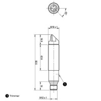 Datasensing FAI4/BN-2E Photoelektrischer M18-Rohrsensor 4