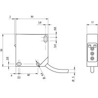 Datasensing Q50IH/0T-0A Kompakter Lichtschranken-Sensor 50 x
