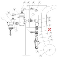 Clemco Kugelhahn 1 1/4" mit Griff gallery
