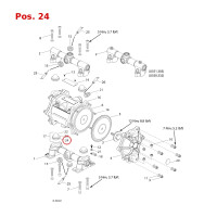 Wagner O-ring, valve unit, item 24, ZIP  slider
