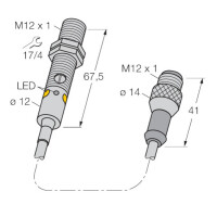 Turck Sensor de reflexión directa slider