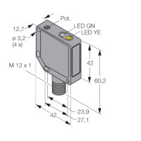 Turck Diffuse mode sensor QM42VP6DQP slider