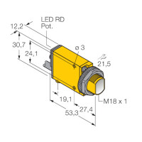 Turck Sensor de fibra óptica SM31 slider