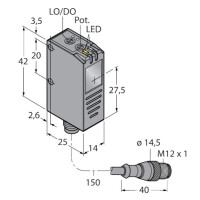 Turck Luminescence sensor Q26PLUMQ5 slider