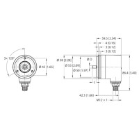 Turck Encoder assoluto singleturn RES-10 slider