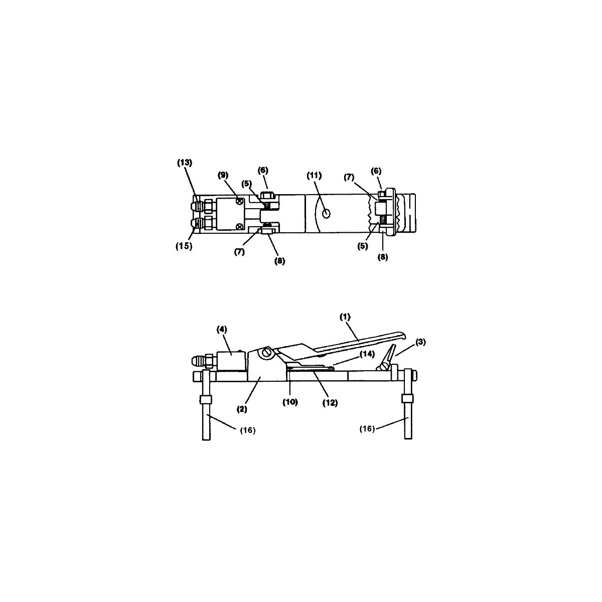 Ersatzteile Handhebel Clemco RLX-II