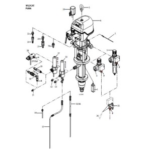 Accessoires Wagner Puma 28-40 sortie du produit 270 bars