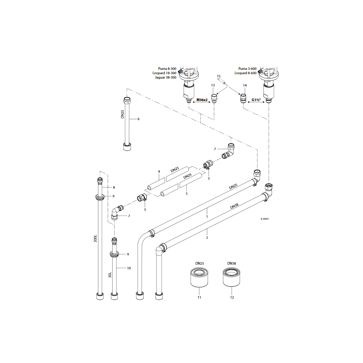 Accessoires Wagner Leopard 8-600 entenurée produit
