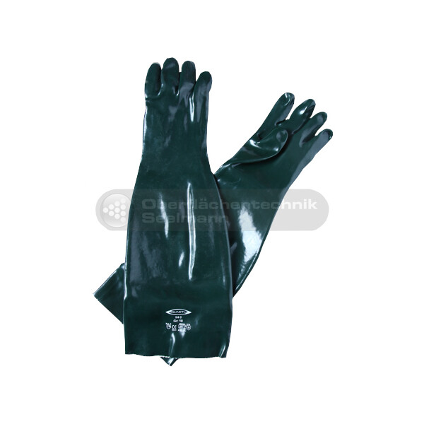 Guanti di sabbiatura 60cm, foderati