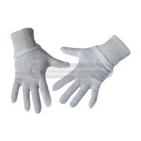 12 pares de guantes bajeros, algodon, 25 cm 10