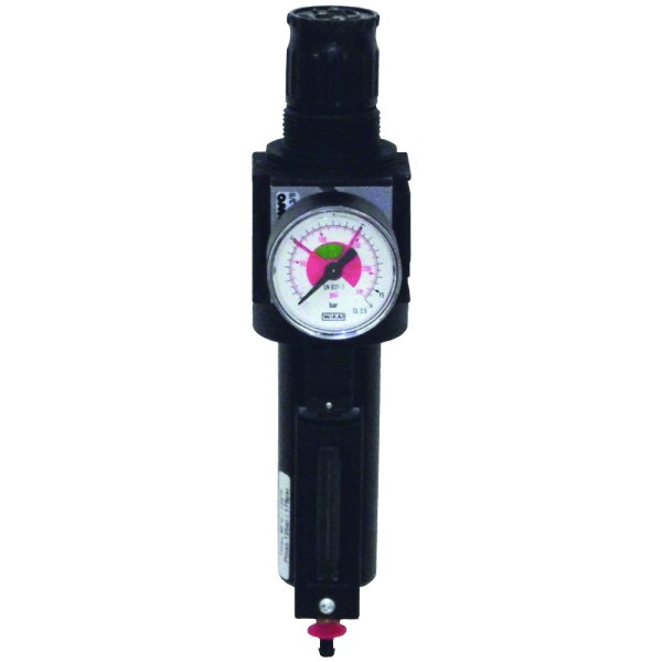 int. autom. drain valve, gauge (p1 1,5-12 bar)