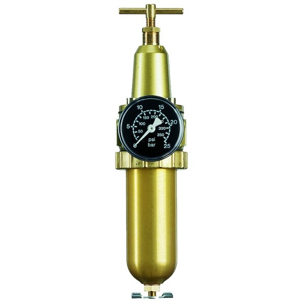 toggle with gauge with manual drain valve